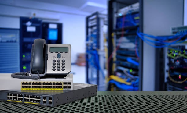 IP Telephone and Network switch