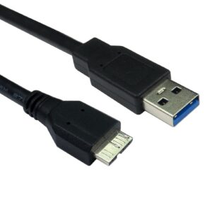 USB 3.0 A (M) to USB 3.0 Micro B (M) 0.75m Black OEM Data Cable