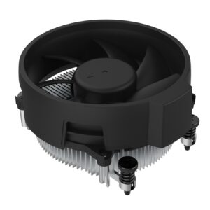 Low Profile AMD CPU Cooler With 90mm PWM Fan
