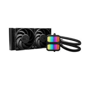 be quiet! Silent Loop 3 240mm All-in-One Liquid CPU Cooler, ARGB Lighting, Silent Wings 4 Fans, 3-Chamber Pump, High-Performance Cooling for Intel & AMD CPUs