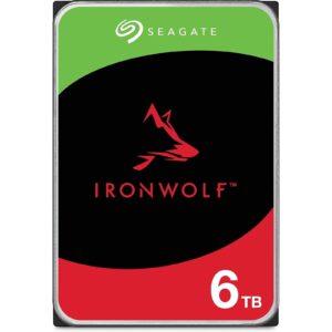 Seagate IronWolf NAS ST6000VN006 6TB 3.5" 5400RPM 256MB Cache Sata lll Internal Hard Drive