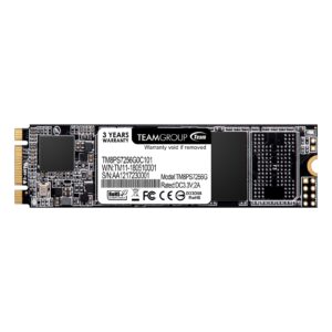 Team MS30 (TM8PS7256G0C101) 256GB, M.2 Sata Interface, PCIe Gen3, Read 550MB/s, Write 470MB/s, 3 Year Warranty