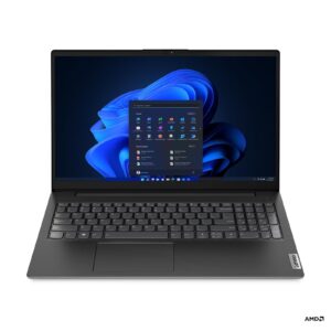 Lenovo V15 G4 ABP Laptop, 15.6 Inch Full HD Screen, AMD Ryzen 7 7730U Processor, 16GB RAM, 512GB M.2 PCIe 4.0 x4 NVMe SSD, Integrated AMD Radeon Graphics, Windows 11 Home