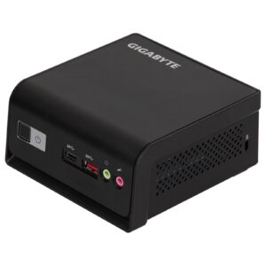 Gigabyte BRIX (GB-BTIP-N150) Barebone Kit, Intel N150 3.6GHz Quad Core CPU, 1 x DDR5 SO-DIMM Slot, 2 x M.2-2280 Slot, 1 x M.2-2230 slot, 1 x 2.5 Inch SATA Slot, Wi-Fi 5 & Bluetooth 5.0