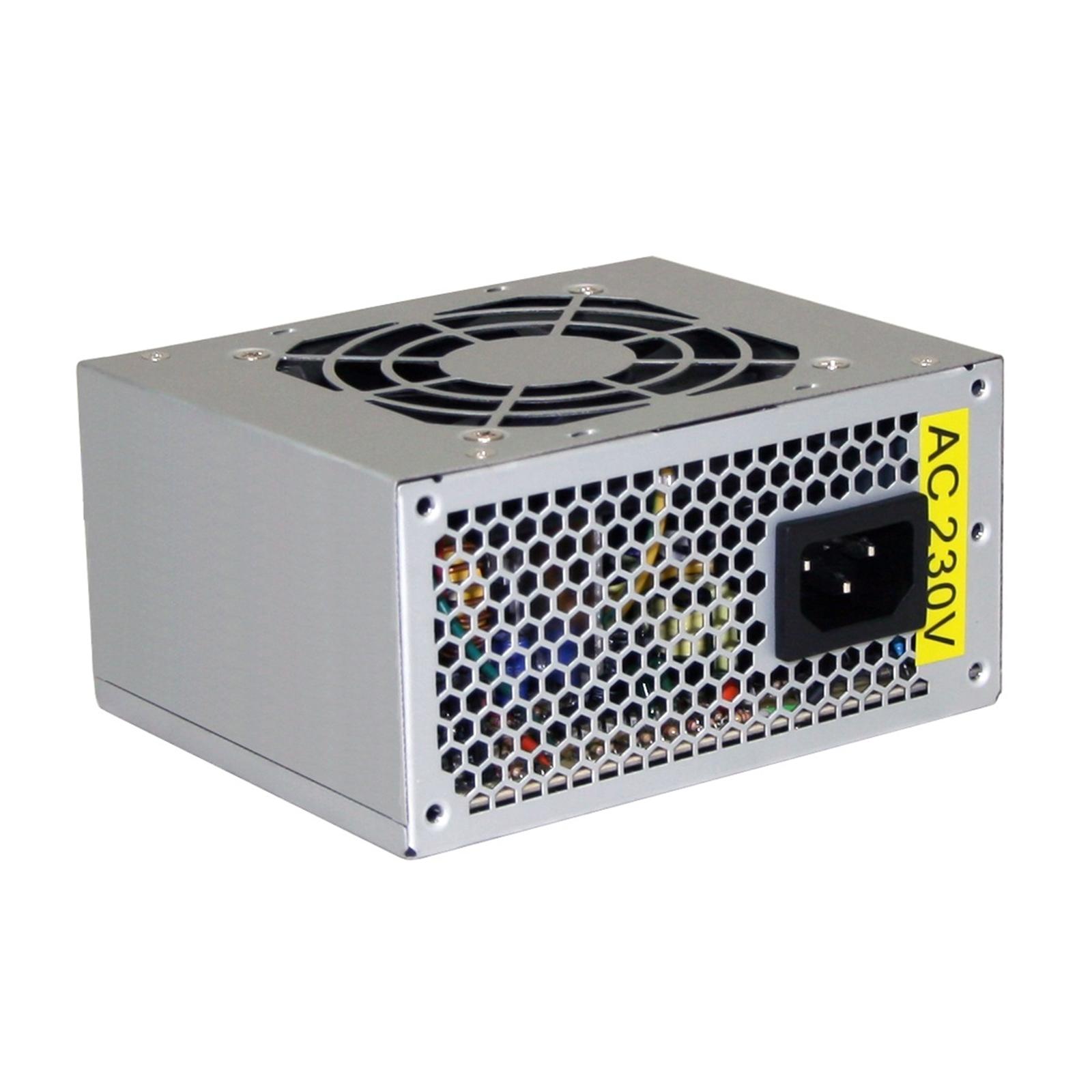 Target M-400U 400W Ultra-Quiet Micro ATX Power Supply, Reliable SFX Replacement PSU for Compact Home & Office Desktop PCs, Silent 8cm Temperature Control Fan, Grey