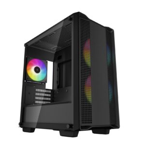RGB Gaming Build AMD Ryzen 5 5500 6 Core 12 Thread 4.20GHz, 16GB DDR4 RAM, 1TB NVMe Storage, RTX5050 8GB, RGB Air Cooler CPU, Bazzite OS Installed