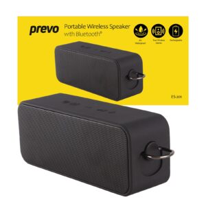 Prevo ES-201 Portable IP7 Waterproof 20W Wireless Speaker with Bluetooth, USB & SD card, Bluetooth 5.3